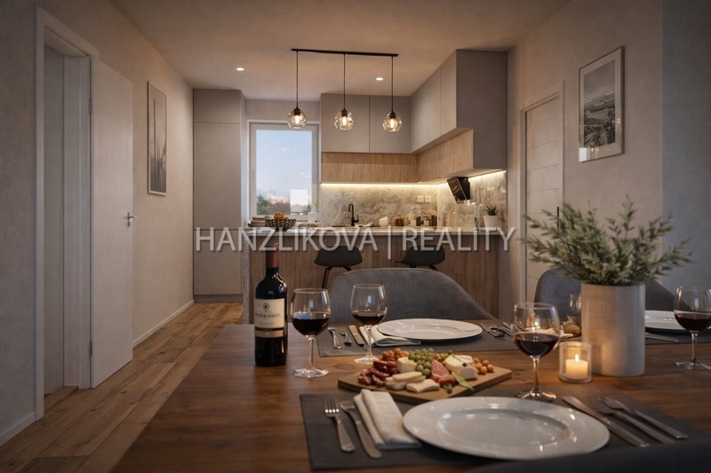 prodej bytové jednotky 4kk, 2B, bytový dům "BYTY CENTRUM ROŽNOV", sekce A