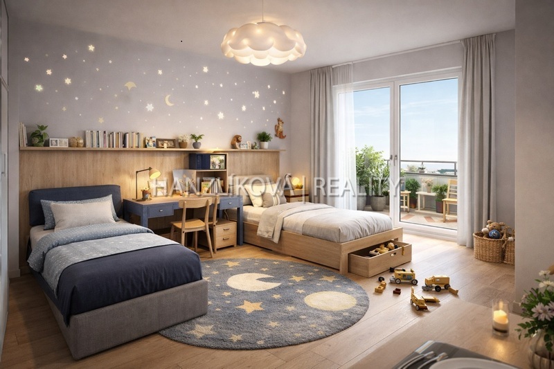 prodej bytové jednotky 4kk, 2B, bytový dům "BYTY CENTRUM ROŽNOV", sekce A