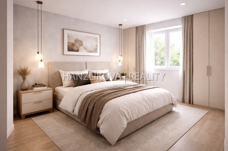 Rodinné bydlení bez starostí o dům,6+kk, 152 m², velká terasa,  byt 4A, sekce B, BYTY CENTRUM ROŽNOV